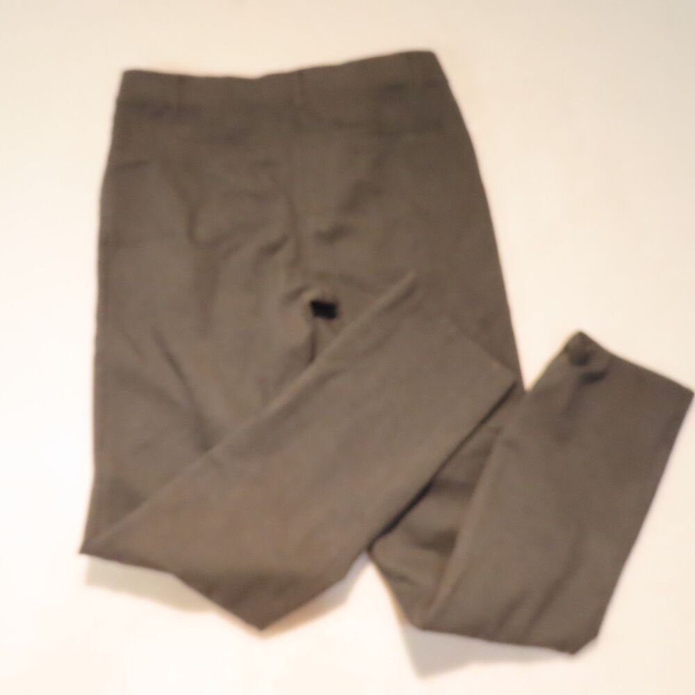 Quince Women's Medium Tall Charcoal Grey Ponte Knit Pull-On Pants